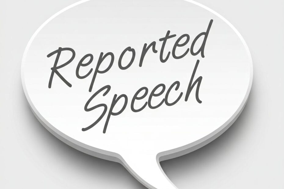 Reported Speech