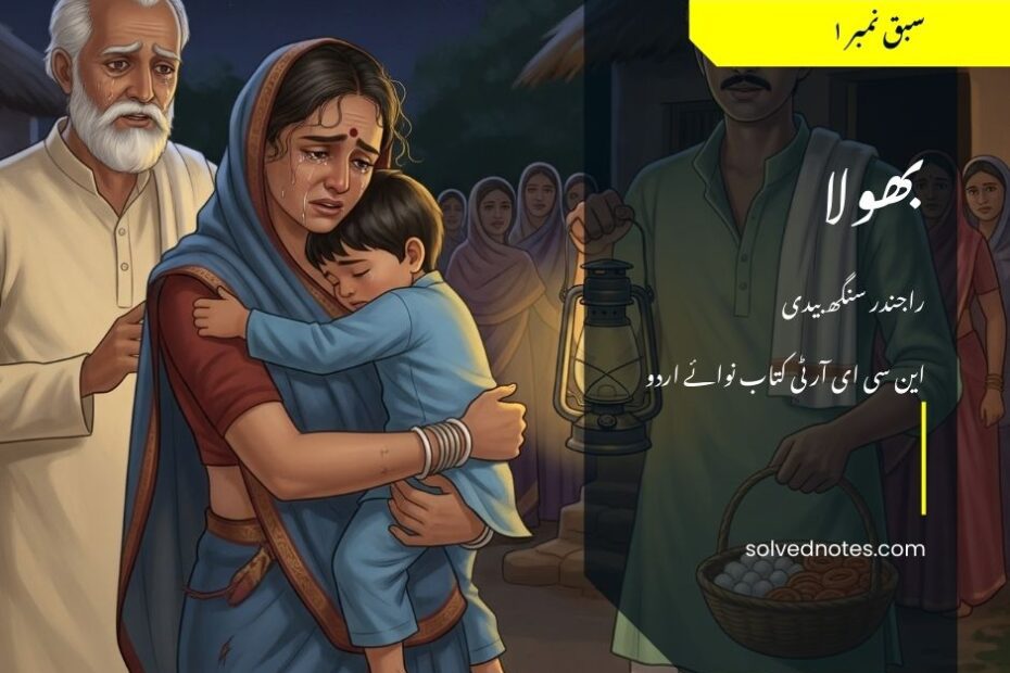 بھولا از راجندر سنگھ بیدی