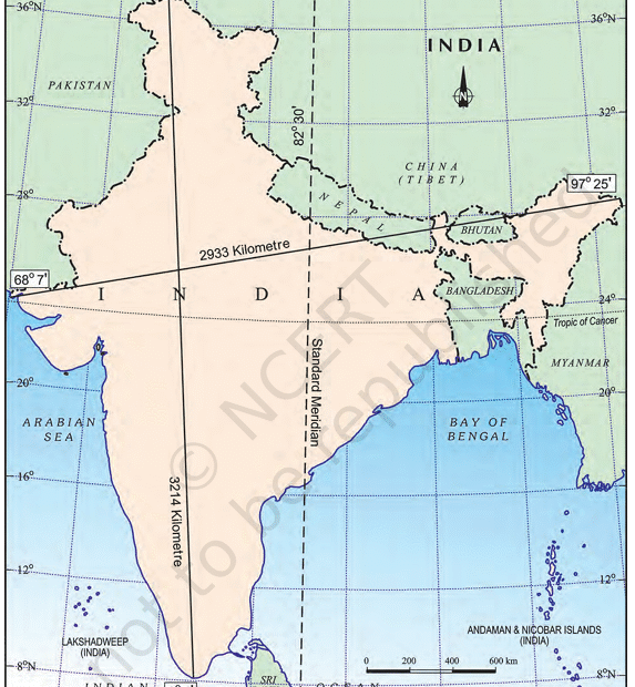 chapter 01 India Size and Location