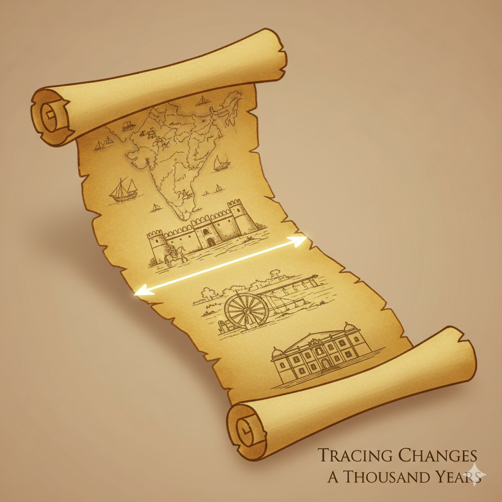 CH 1 - NCERT SOLUTION TRACING CHANGES THROUGH A THOUSAND YEARS