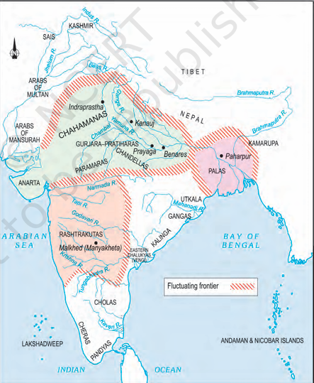 Map 1: Major kingdoms